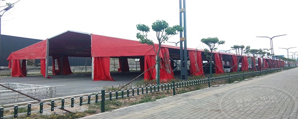 篷房租賃在搭建使用中是如何保障安全的？